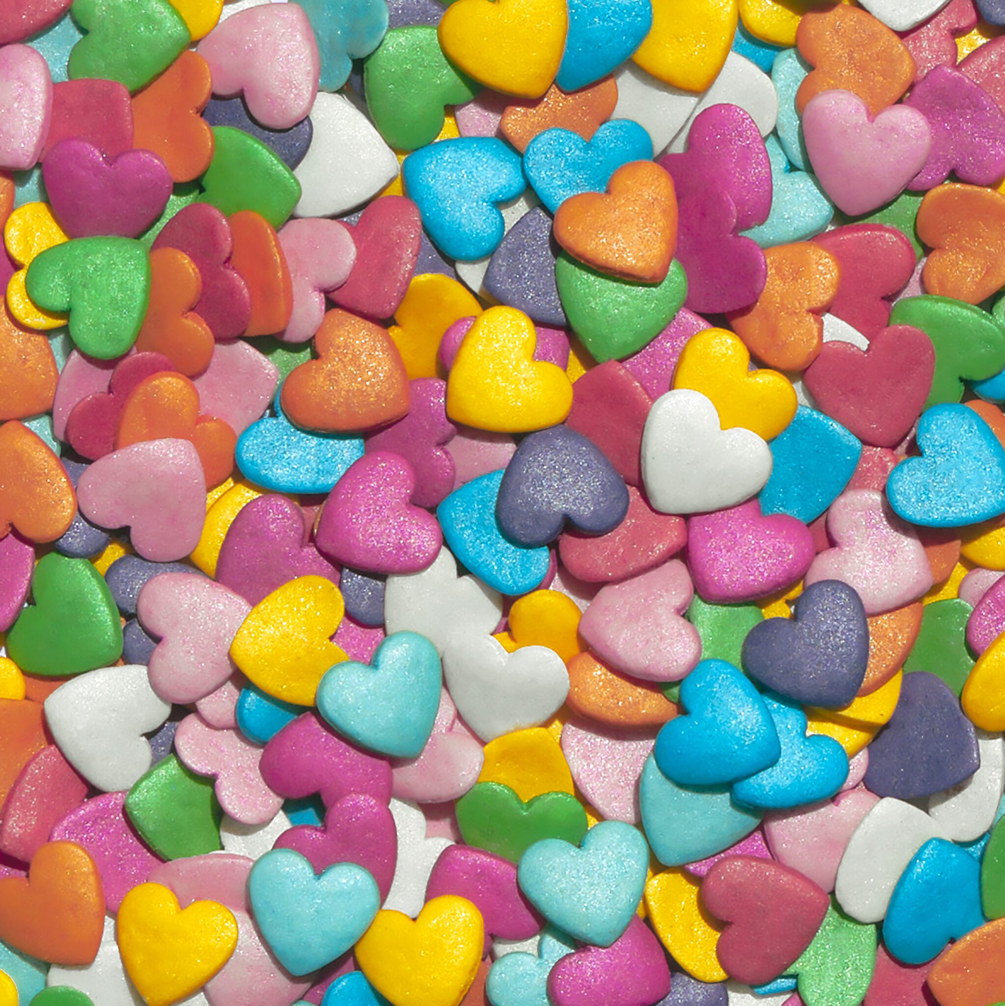 Rainbow Heart Sprinkles