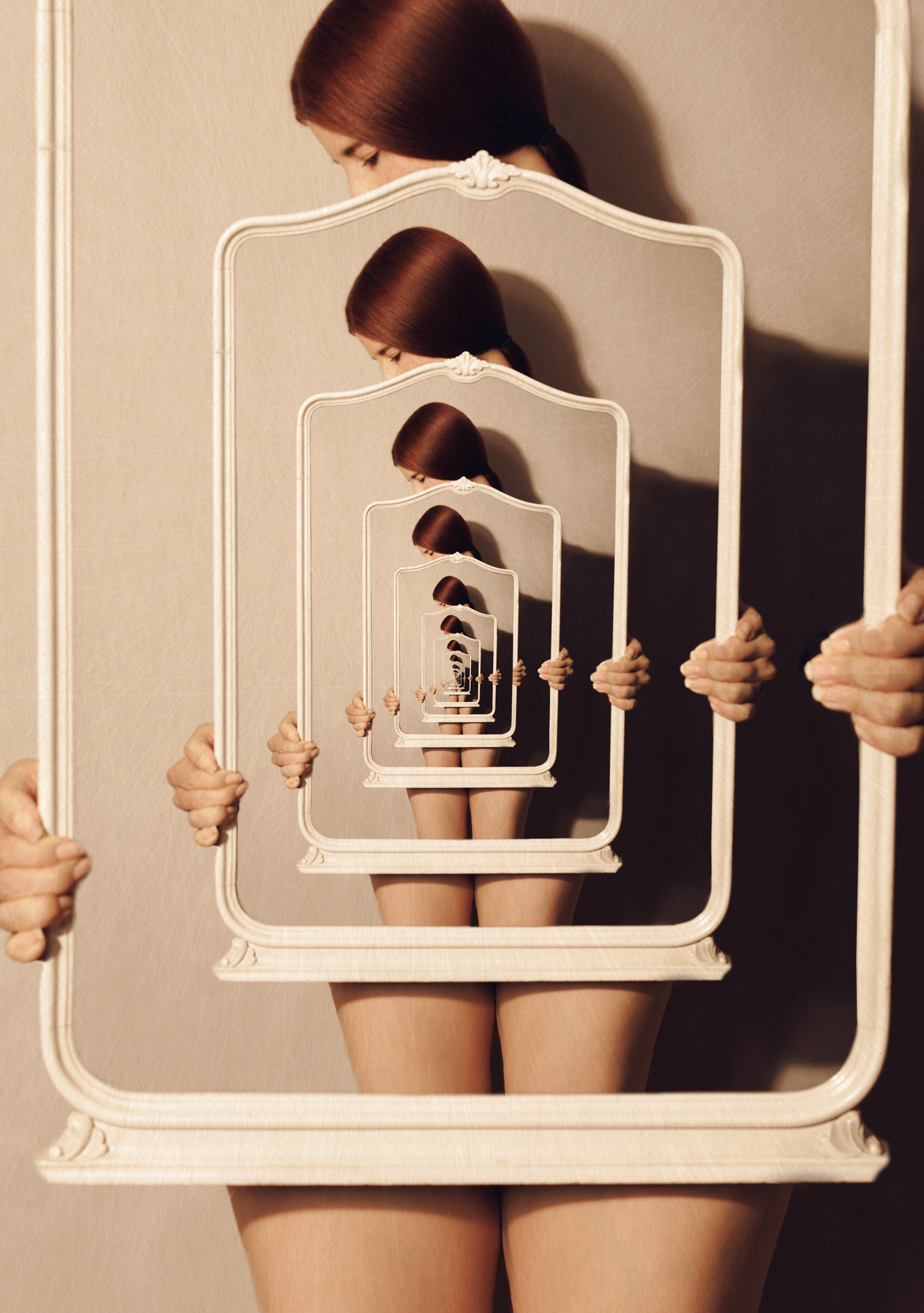 Self Portrait René Magritte Style